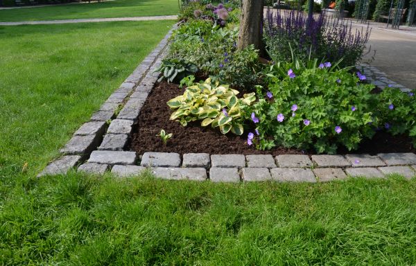 Stone Edging Installation
