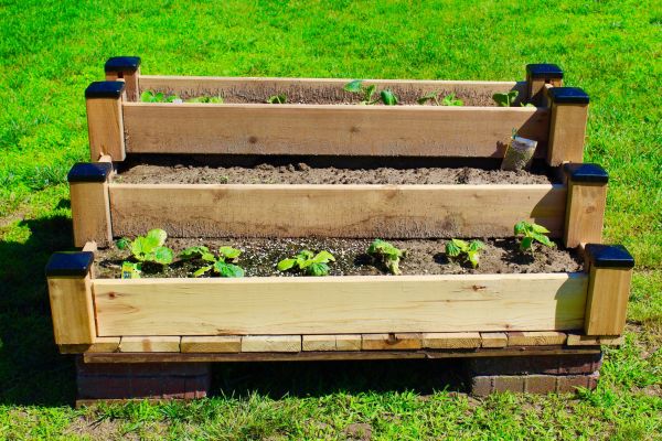 Raised Garden Bed Installation
