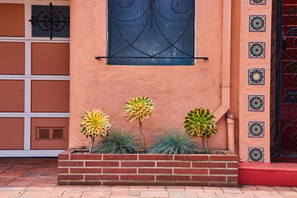 Brick Planter Installation